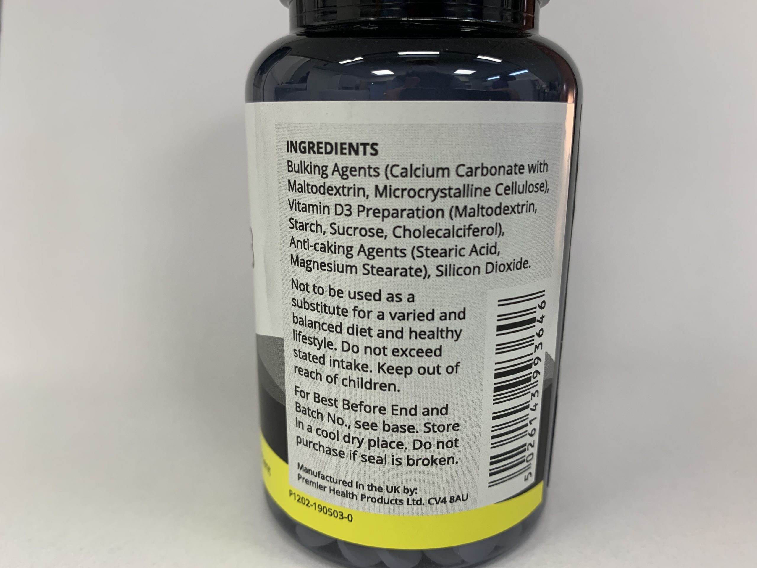 Vitamin D 1000iu (Cholecalciferol) x 90 Tablet One a day (Pack of 90) - Image 2