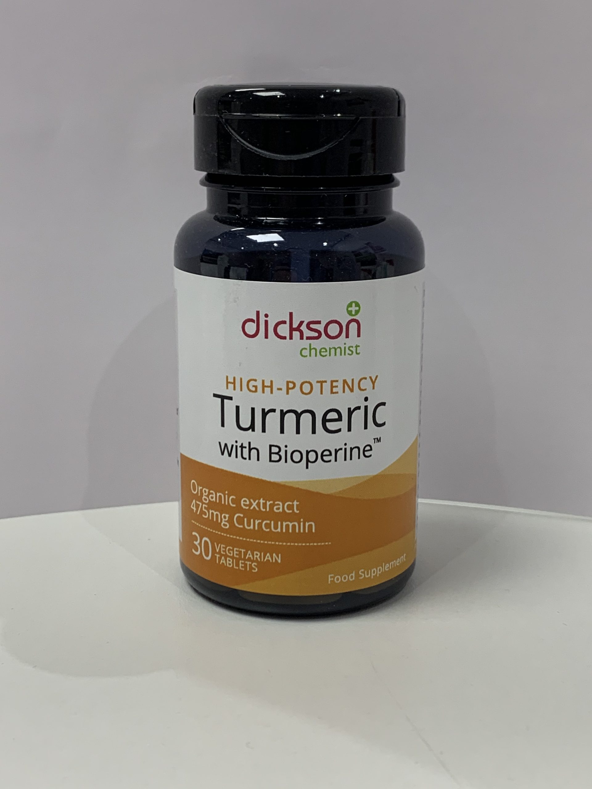 High Potency Turmeric 10,000mg (475mg pure) Tablets- with added Bioprene.