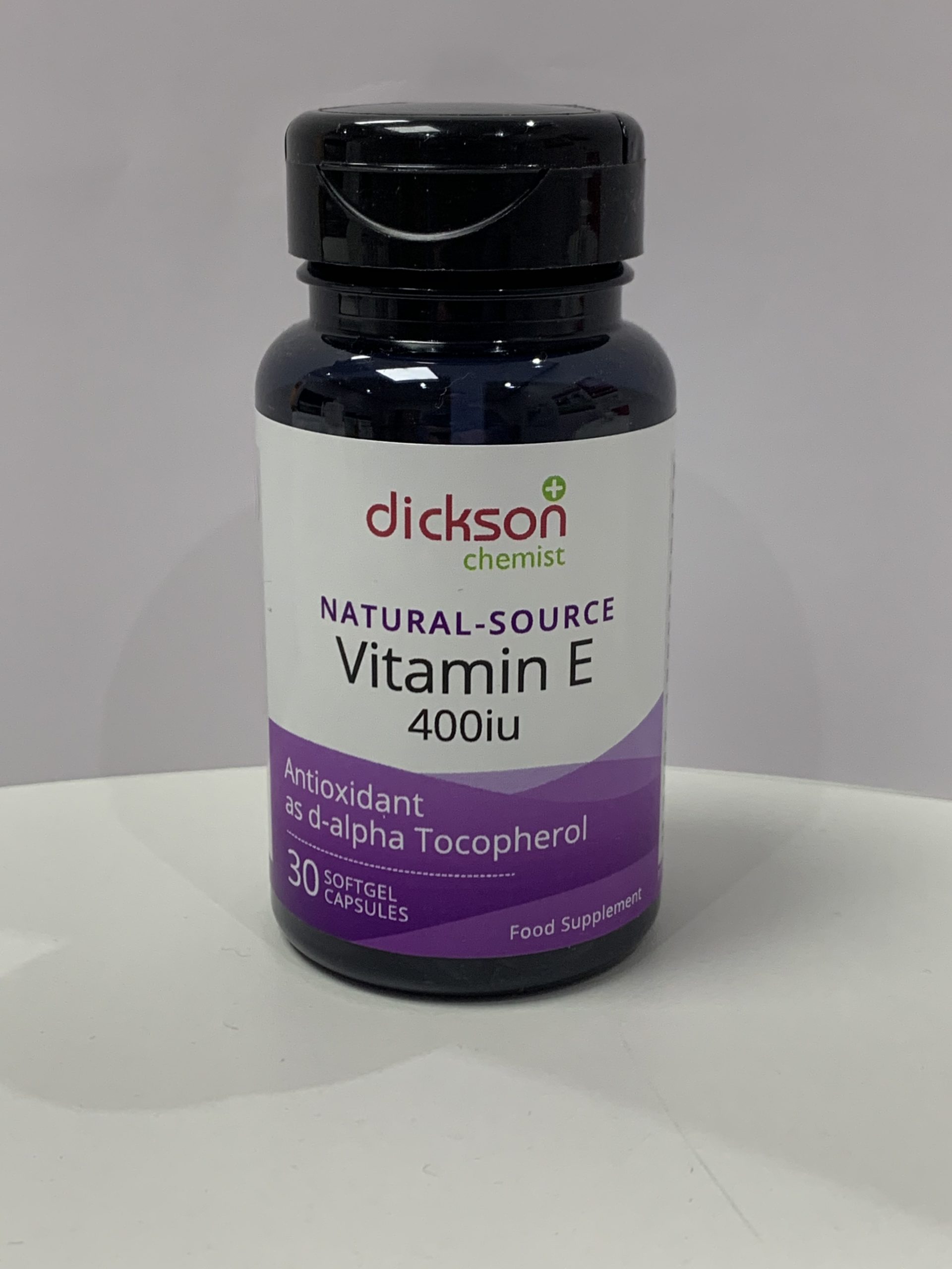 Vitamin E - high potency 400iu x 30 Softgels